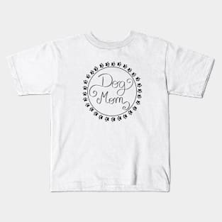 Dog mom Kids T-Shirt